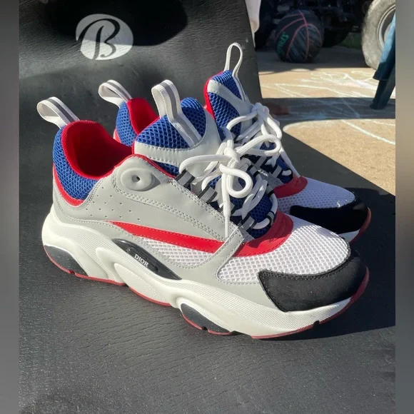 Dior Shoes Dior B22 Red White Blue Dior B22 Brand New £795 Depop - Main Image